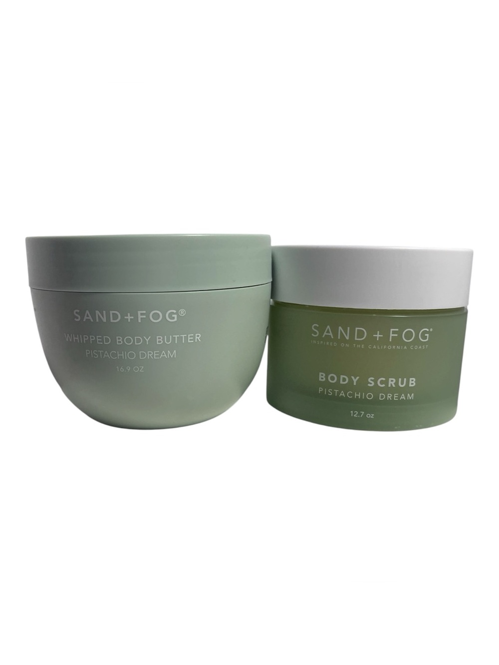 Sand + Fog “Pistachio Dream” Body Butter & Scrub Set - NWT **
